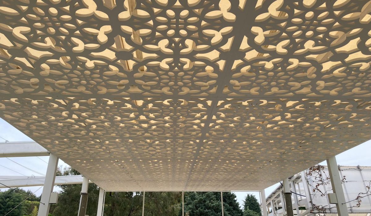 HOTEL EL VILLA ESTRUCTURA CON CELOSÍA ZONA DE EVENTOS I